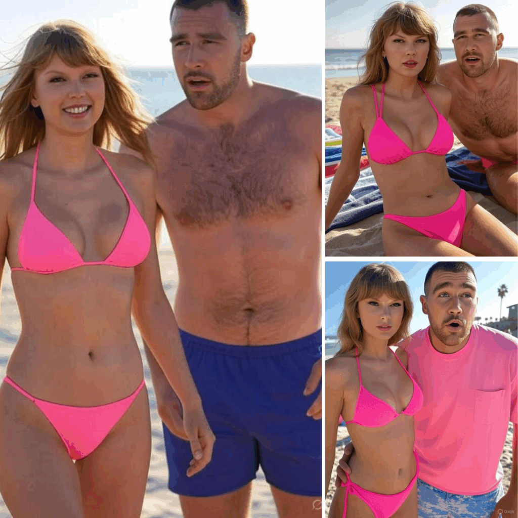 A steamy beach trip between Travis Kelce and Taylor Swift turned heads when a leaked video revealed Travis sternly forbidding he